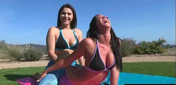  (Rahyndee & Valentina Nappi) Amateur Teen Girls Make Love In Hot Lesbian Act video-24